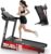 3.5HP Folding Treadmills for Home with Incline Optional, 300 lbs Capacity, 8.0MPH Speed, 17” Wide Belt, App, Bluetooth Connection, 64 Programs, USB Charging Port, BMI Detector for Home Use