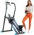 MERACH Stair Stepper for Home Gym Exercise, New Version Stairmaster for Full-Body Workout, Compact Folding Stair Climber with Extended Step Range, Adjustable Handlebar/Pedal
