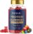 Whey Protein Gummies – Mixed Berry Flavour, 12g High Protein per Serving – Protein Powder Alternative, No Added Sugar, Vegetarian, Convenient Whey Protein Supplement, Muscle Recovery