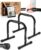 PULLUP & DIP Fitness Parallettes, Medium Parallette Bars For Calisthenics, Crossfit & Gymnastics, Handstand Bars With Extra Wide Handle & No Wobbling