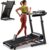 Treadmill for Home with Auto 15% Incline, 4.0HP Brushless Treadmills with Handrail, Folding Treadmill with 400 lbs Capacity, Double Cushioned Running Machine for Small Space with Smart APP