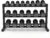 Urethane Dumbbell Set with Rack, 5-50 LB, 10 Pair of Commercial Grade Rubber Encased Dumbbells Set for Home Gym & Commercial Fitness, Durable Strength Training Weights with Storage Rack