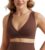 CRZ YOGA Butterluxe Maternity V Neck Nursing Bras – Wireless Sleep Breastfeeding Lounge Womens Pregnancy Bralette Comfy