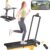 Walking Pad Treadmill, 3 in 1 Foldable Under Desk Treadmills for Home Office, Small Walking Pad with Incline Handle Bar, 300lbs Capacity 2.5HP Portable Running Machine with APP Remote Control