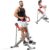 SogesHome Squat Machines Rowing Machine for Home, Foldable & Full Body Exercise Workout Equipment with Adjustable Resistance Bands for Women, Row and Ride Squat Machine for Glutes and Abs, 330 LBS