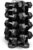 WF Athletic Supply Rubber Coated Hex Dumbbell Set, Multiple Choices Available – Dumbbells with Rack Stand and Mat, or Dumbbells Only (200/550/1200/2100/3000 LB)