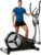 ECHANFIT Elliptical Exercise Machine for Home – Elliptical Machine with Backlit Display, Pulse Sensor, 16-Level Magnetic Resistance, App Bluetooth