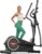 Niceday Elliptical Exercise Machine, Elliptical Machine for Home, Magnetic Elliptical Trainer with 15.5IN-19IN Stride, 16 Resistance Levels, 400LBS Loading Capacity, Support Kinomap APP