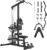 LS01 LAT Pulldown Machine, LAT Row Cable Machine with AB Crunch, LAT Tower with Cable Row Attachments, 3 in 1 Pulley Stations for Home Gym