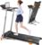 Desk Treadmill, Walking Pad Treadmill with Removable Desk Workstation, Adjustable Hight Foldable Compact Treadmills with Incline & 15 Preset Programs 300 Lbs Capacity for Home Office