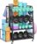 600LBS Weight Rack For Home Gym, Vopeak Dumbbell Rack Stand Only, Adjustable Weight Rack For Dumbbells, Kettlebells Yoga Mat, Home Gym Storage Rack With Wheels And Hooks, Powder Coated Finish Steel