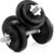 Yes4All 50lbs Pair Cast Iron Weights Adjustable Dumbbell Sets for Home Gym with Bars, Plates, Collars