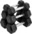 Hex Dumbbell Set 60LB & 100LB (5-30LB), Non-Roll PVC Coated Weights for Home Gym, Strength Training, Anti-Slip Grip, Floor Protection, Odorless