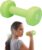 Gaiam Dumbbell Hand Weight (Sold in Singles) – Neoprene Coated Exercise & Fitness Dumbbell for Home Gym Workouts and Strength Training – Free Weights for Women and Men (8lb, Green)