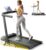 Walking Pad Treadmill with 12% Incline, 4 in 1 Folding Treadmill for Home/Office with Handle Bar, 2.5HP Under Desk Treadmills Portable Walking Pad with App & Bluetooth Speaker, 0.6-10MPH