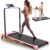 FUNMILY Foldable Walking Pad Treadmill with Incline, Folding Treadmill with Handle Bar and Adjustable Incline, 3.0HP Portable Electric Treadmills with Handles for Home Small, 320 LBS Weight Capacity