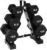 BalanceFrom Neoprene Coated Iron Dumbbell Hex Weights Set with Stand – Color-Coded or Black Options with Non-Slip Grip for Strength Training, Resistance Workouts, and Home Gym Fitness