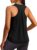 XIEERDUO Tank Top for Women Racerback Sleeveless Workout Tops Loose Fit Yoga Running Gym Shirts for Women
