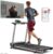 Sunny Health & Fitness Fully Assembled OneClick-Fold 20″ Smart Treadmill with Auto Incline & SunnyFit App