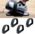 4 Pcs Ellipse Leg Exerciser Machine Pedal Straps, Suitable for Under Desk Elliptical Peddler Foot & Leg Pedal Exercixer for Seniors Fitness Home Sports Accessories