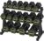 Hex Dumbbell Sets with Rack, 290-840 lb Rubber Encased Exercise & Fitness Dumbbells Set, Hand Weight for Strength Training, Weight Dumbbells