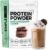 Clean Simple Eats Whey Protein Powder, Mint Chocolate Cookie Flavor, Naturally Sweetened, 100% Grass Fed Protein Powder with Digestive Enzymes, No Artificial Ingredients, Gluten Free, 30 Srvgs