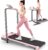 FUNMILY Walking Pad Treadmill with Incline, Foldable Treadmills for Home Office, Portable Walking Pad 300lbs Capacity, Remote Control, 2s Folding Treadmill
