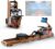 PASYOU Water Rowing Machines for Home Oak Wood Foldable Rower Machine 350LB Weight Capacity, 6 Levels Adjustable Row Machines with Monitor & Device Holder & 14L Tank, Bluetooth with Kinomap APP