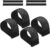 4 Pack Leg Exerciser Under Desk Elliptical Trainer Traction Straps,Electric Ellipse Equipment Pedal Band for Seniors to Secure & Stability Foot Accessories