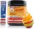 BCAA Powder Fruit Punch-Pre or Post Workout,Muscle Recovery Drink with Amino Acids + Electrolytes,7,2g BCCAs for Men and Women-30 Servings +10g of Collagen Peptides