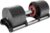 SQUATZ 70lb Adjustable Dumbbell 9 in 1 Weight Options, Fitness Equipment with Anti-Slip Metal Handle, Quick Change Weight Adjustment with Twist Lock Technology, for Full Body Workout and Weightlifting