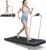 10% Incline Under Desk Walking Pad, 2.5HP Low Noise Treadmill for Home Office Apartment, 3 in 1 Lightweight Running Machine for Small Space, Works with Apps & Mute Remote Control, No Installation
