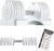 BYZOOM FITNESS Pure Series Adjustable Dumbbell – 12.5/25/27.5/50/55/75lb – ONE UNIT OR PAIR(check QTY before purchase) – 5-in-1/ 10-in-1 / 15-in-1 / 21-in-1 Flexible Hand Weights for Home Apartment Garage Gym, Strength Training & Fitness Workouts, White OR Black