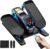 Portable Under Desk Elliptical Machine with Wireless Remote, 12 Manual & 3 Automatic Speeds, Pedal Ellipse Leg Exerciser,Leg Exerciser While Sitting for Seniors, Adults, Home, Office