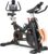 Exercise Bike, WENOKER Stationary Bike for Home, Indoor Bike with Silent Belt Drive, Heavy Flywheel, Multi-grips Handlebar and Upgraded Digital Display