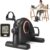 Mini Exercise Bike, Portable Under Desk Bike Pedal Exerciser with Quiet Magnetic Resistance, Portable Foot Cycle Arm&Leg Exercise Bike for Seniors Peddler Machine with LCD Display