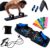 Clikshop Push Up Board – Foldable Push Up Bar System with Resistance Bands | Perfect Pushups for Men | Portable Pushup Board & Calisthenics Equipment for Strength Training at Home or Gym
