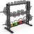 PROIRON 3-Tier Dumbbell Rack, 1200LB Capacity Extra Large Weight Rack for Home Gym, Heavy-Duty Weight Stand for Dumbbells, Kettlebells, Weight Plates(Rack Only)