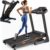 Treadmill for Home with Auto 15% Incline, 4.0HP Brushless Treadmills with Handrail, Folding Treadmill with 400 lbs Capacity, Double Cushioned Running Machine for Small Space with Smart APP