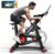 HARISON Semi-Commercial Exercise Bike 400 lbs Capacity, Magnetic Stationary Bikes for Home Gym with Bluetooth & Tablet Holder & Comfortable Seat Cushion