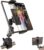 Tablet Holder for Treadmil Indoor Cycle Elliptical Spin Bike Peloton Music Stand 360° Adjustable Super Crab Handlebar Climp Mount Compitable with 4.7~12.9″ iPad Switch iPhone e-Reader