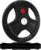 Fitvids Olympic Cast Iron Plate for Strength Training and Weightlifting, Pairs, Sets or Set with Barbell, Multiple Sizes