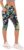 ODODOS Women’s High Waisted Yoga Capris with Pockets, Tummy Control Non See Through Workout Athletic Running Capri Leggings