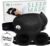 Nidra Contoured Sleep Mask for Side Sleepers – Zero Pressure Fit, Light Blocking Eye Shade for Sleeping & Travel – Black, Standard Size