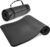 Fitvids Yoga Mat 1-Inch Extra Thick High-Density Exercise Mat with Non-Slip Surface & Carry Strap for Men & Women Tear-Resistant Pilates Workout Mat for Home Gym
