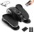 Under Desk Elliptical Machine, Ellipse Leg Exerciser As Seen On TV with Remote, 12 Speed Levels for Whole Family, Forward & Reverse Direction, Auto & Manual Mode, Quiet Portable Machine, Home & Office