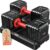 Adjustable Dumbbells 2 Pieces, 1 Second Weight Dumbbells 5 in 1 Free Adjustable with Non-slip Textured Handle for Home Gym for Men and Women