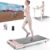 SupeRun Walking Pad, Under Desk Treadmill, 3 in 1 Portable Treadmill with Remote Control LED Display, 2.5 HP Quiet Walking Jogging Machine for Office Home Use, 250 Lbs Capacity