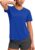 Womens Workout Shirts V-Neck Short Sleeve UPF 50+ Sun Shirt Moisture Wicking Dry Fit Top for Gym, Running, Athletic