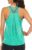 ICTIVE Workout Tops for Women Loose Fit Racerback Mesh Backless Muscle Tank Running Shirts